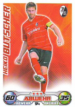 Heiko Butscher SC Freiburg 2009/10 Topps MA Bundesliga #94